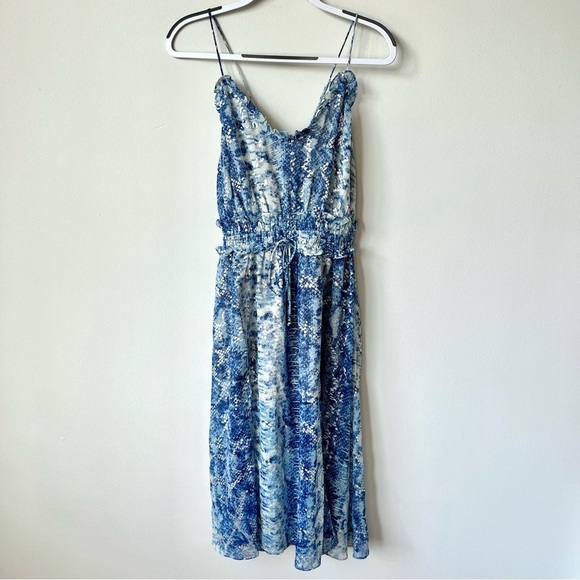 NWT Elliatt Blue Silver Collection Midi Dress - Picture 3 of 7